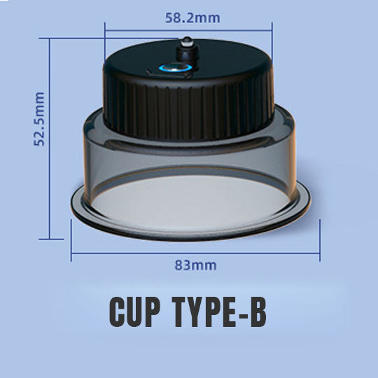 Extra Cups for Fitdash Dynamic Multi-Cupping Device - Hyperblade USA 