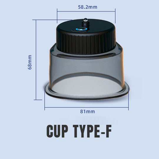 Extra Cups for Fitdash Dynamic Multi-Cupping Device - Hyperblade USA 