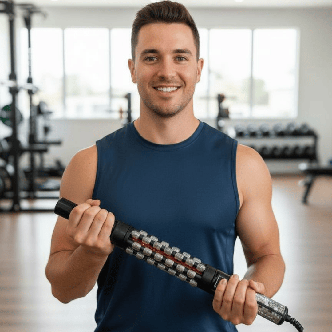 SculptEase Massage Roller with Heat and Red Light